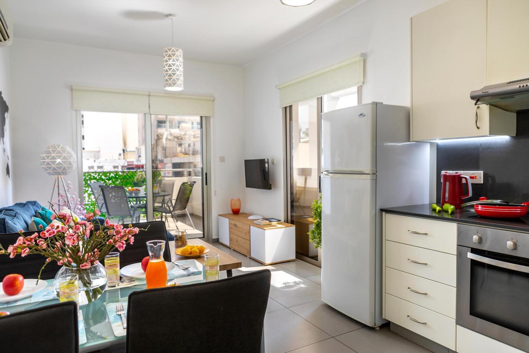 Appartement Airbnsea Centre Apts Larnaca